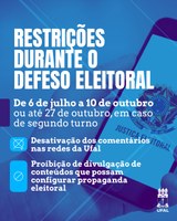Gestão da Ufal reforça alerta da AGU sobre restrições durante defeso eleitoral