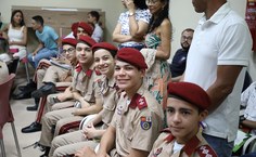 Cerimônia de premiação da 18ª Olimpíada Brasileira de Matemática das Escolas Públicas