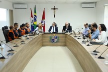 Reunião realizada no MPAL