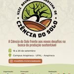 Arapiraca sedia 8ª Reunião Nordestina de Ciência do Solo a partir do dia 16