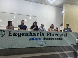 Curso de Engenharia Florestal da Ufal comemora sua primeira década