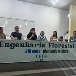 Curso de Engenharia Florestal da Ufal comemora sua primeira década