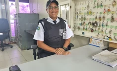 Aline Santos, fera em Geografia e trabalhadora da Ufal