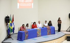 Aula Inaugural no auditório da Reitoria