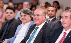 Presidente do TJAL, Fernando Tourinho, comemorou a entrega da reforma e ampliação do Fórum da Ufal (Foto Caio Loureiro)