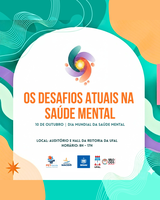 Evento na Ufal vai abordar desafios atuais da saúde mental