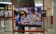 Exposição segue no hall do Maceió Shopping até 2 de novembro