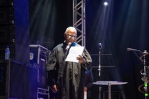 Conselheiro Wellington Pereira fez a leitura da Resolução do Consuni