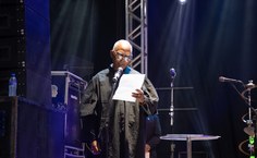 Conselheiro Wellington Pereira fez a leitura da Resolução do Consuni