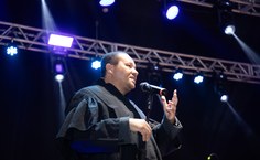 Marcos Moreira faz discurso emocionante destacando a importância de Hermeto para o Brasil e o mundo