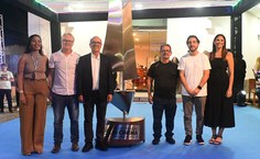 Prefeito de Penedo, Ronaldo Lopes, Sérgio Onofre e convidados da abertura oficial