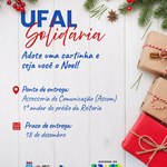 Campanha Ufal Solidária recebe doações até 18 de dezembro