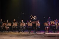 Orquestra de Sopro e Percussão é aplaudida de pé no Teatro Gustavo Leite