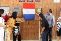 O momento solene reuniu a comunidade acadêmica, familiares dos homenageados e militantes políticos