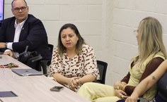 Visita da Cônsul-geral dos Estados Unidos da América em Recife, May Baptista