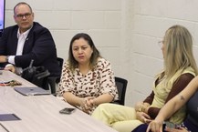 Visita da Cônsul-geral dos Estados Unidos da América em Recife, May Baptista