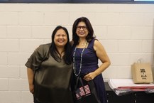 A cônsul-geral dos Estados Unidos da América em Recife, May Baptista e a reitora em exercício Eliane Cavallcanti