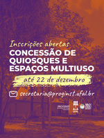 Ufal abre chamada pública para ocupação de quiosques e espaços