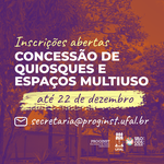 Ufal abre chamada pública para ocupação de quiosques e espaços