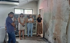 Ceca toma providências para a recuperação do Laboratório incendiado