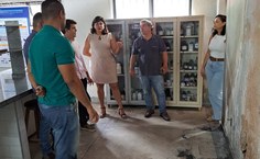 Ceca toma providências para a recuperação do Laboratório incendiado