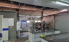 Ceca toma providências para a recuperação do Laboratório incendiado