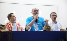 Reitor Josealdo Tonholo recebe o Ministro da Pesca para firmar ações em aquicultura