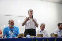Foram inaugurados equipamentos para a aquicultura, aquaponia e produção de rações