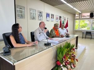 Reunião de alinhamento e planejamento da 11ª Bienal (fotos Ascom  Fundepes)