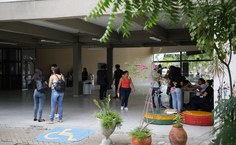 Pátio central do Campus do Sertão, em Delmiro