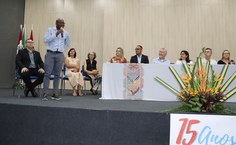 Professor Vagner Bijagó, coordenador do Neabi do Campus do Sertão