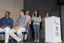 Leila Leandro Vieira apresenta identidade visual dos eventos que acontecem em maio próximo, a 1ª Mostra do Sertão e a 1ª Feira Literária do Sertão