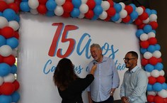 Deputado Paulão e o diretor-geral do campus, Thiago Trindade, entrevistados para Rádio Ufal Web