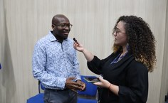 Professor Vagner Bijagó em entrevista para Rádio Ufal Web