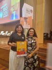 Eliene Cavalcanti e Juliene Barros comemoram a conquista da Ufal