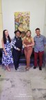 Eraldo Ferraz, Sebastião Medeiros e Taciana Melo em reunião com a secretária Estadual de Cultura