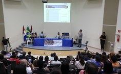 Evento na Ufal em que o IBGE divulgou para o país os dadaos do Censo 2022