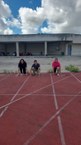 Crianças e jovens com TEA aproveitaram para correr e brincar na pista de atletismo da Ufal
