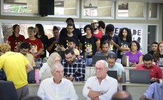 Everaldo Patriota, vice-presidente, e Delson Lyra, presidente da Comissão da Verdade Jayme Miranda