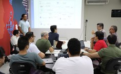 Reuião das equipes envolvidas no projeto