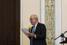Sérgio Moreira também leu, a pedido, o discurso de Tânia de Maya Pedrosa