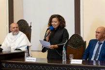 Professora Thaysa Sampaio Sarmento faz homenagem a Tânia de Maya Pedrosa