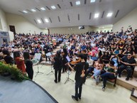 Laboratório de Violino da Ufal se apresentou na abertura da solenidade