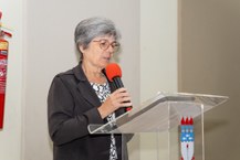 Professora  Elizabeth Moura fez o discurso panegírico de Bárbara Allen