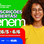 Inscrições para o Enem 2025 devem ser feitas até 6 de junho