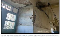 Um laudo técnico mostra que manutenção predial não é mais eficaz para a situação em que chegou