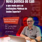 Nova política de EaD é tema de conferência para apresentar as mudanças