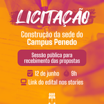 Ufal abre licitação para construção da sede do Campus Penedo