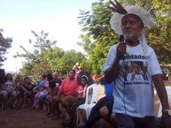 Antônio Celestino é uma liderança de seu povo