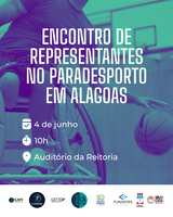 Ufal promove reunião estratégica para fortalecer o paradesporto Ufal promove reunião estratégica para fortalecer o paradesporto